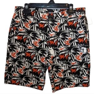 NWT Jackson Palm Tree Print Shorts size 32 Tropical